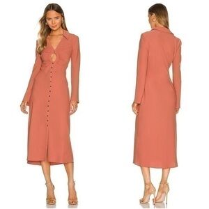 L’Academie Allegra Dress in Rose Mauve REVOLVE